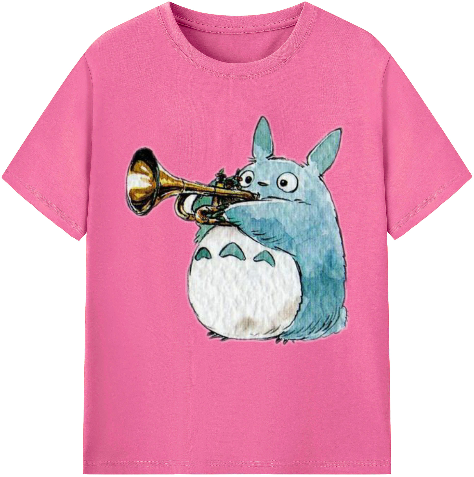（画像用） となりのトトロ 草壁メイ 草壁サツキ My Neighbor Totoro Satsuki Kusakabe Mei Kusakabe レディースカジュアルプリントTシャツ（綿100％）
